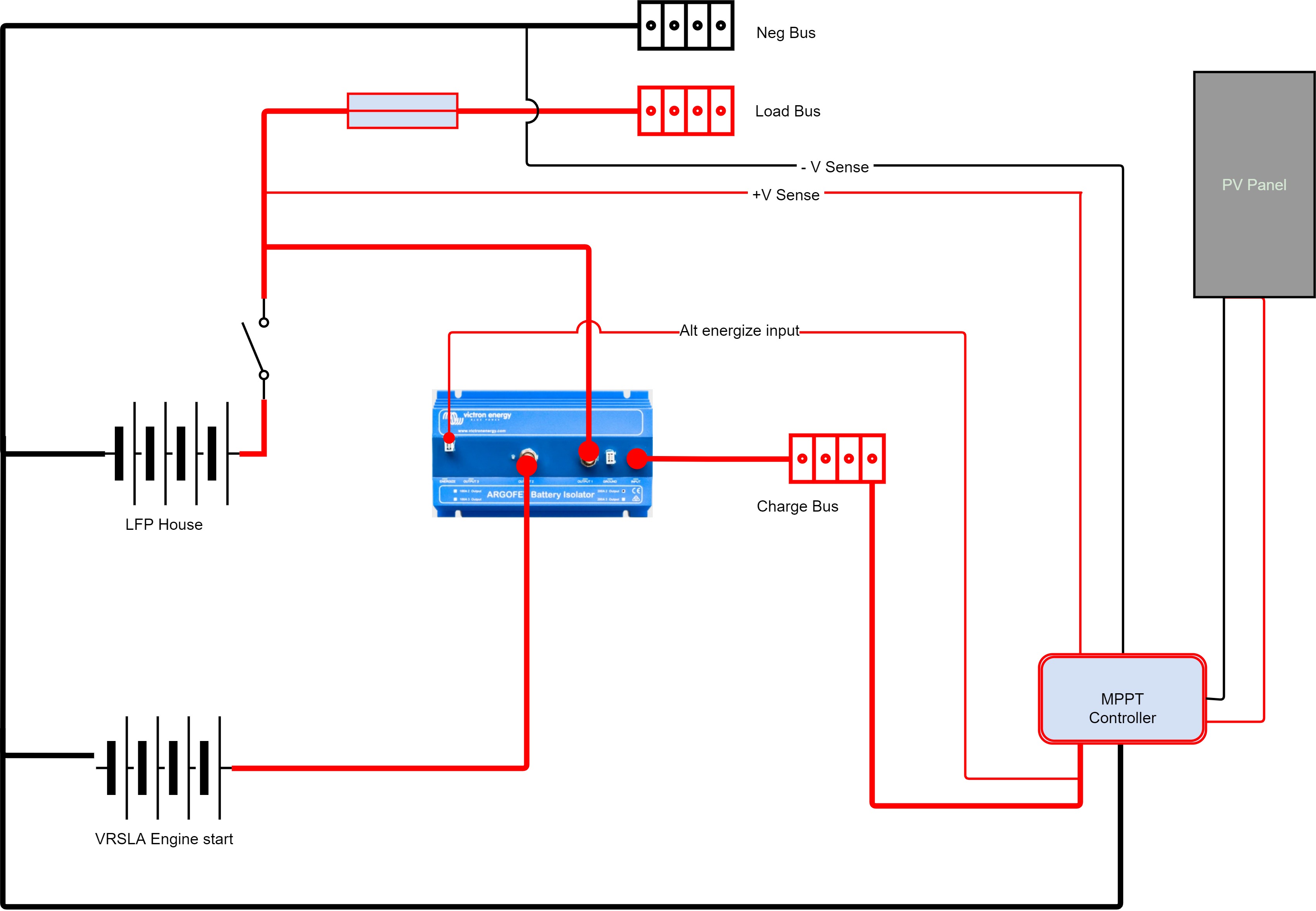 battery isolator wiring diagram